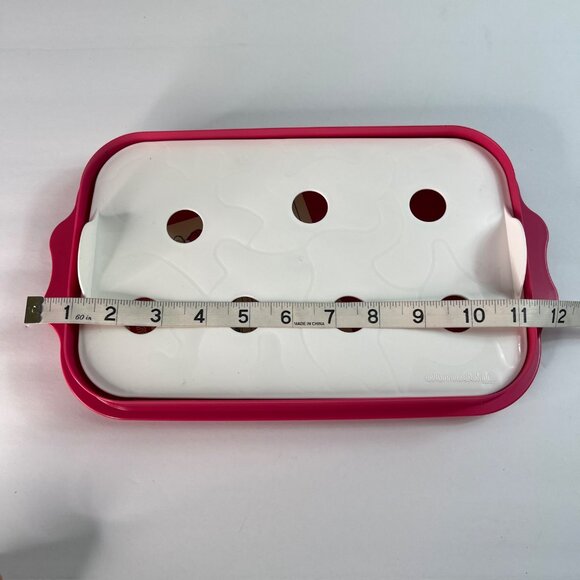 Tupperware Animal Wigglers Set Wiggly Gelatin & Cookie Mold Fun Kids Baking Red - Picture 9 of 11